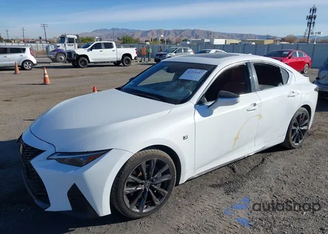 2021 Lexus Is 350 F Sport from USA, damaged, VIN JTHGZ1E29M5022574